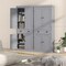 Freestanding Tall Kitchen Cabinet with 3-Position Adjustable Shelves and Large Capacity Drawer